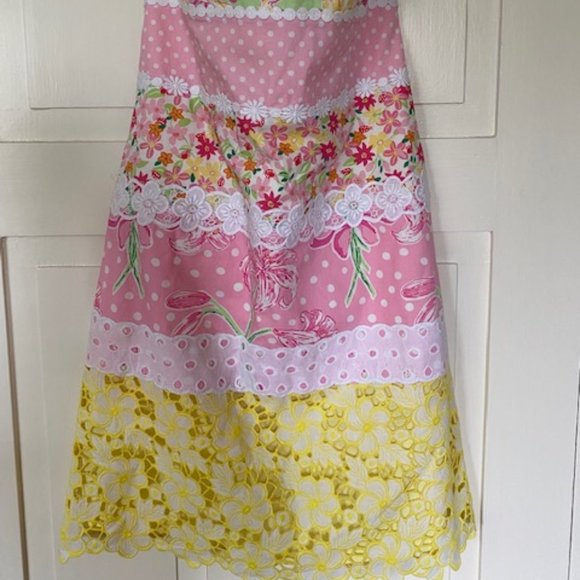 Lilly Pulitzer strapless mini dress - Picture 2 of 6